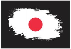 nieuw grunge structuur Japan vlag vector