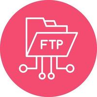 ftp vector icoon ontwerp