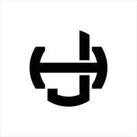 jh logo monogram ontwerp sjabloon vector