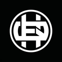 hq logo monogram ontwerp sjabloon vector