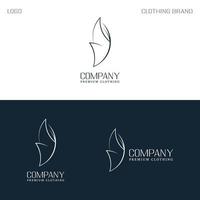 logo sjabloon, premie kleding logo vector