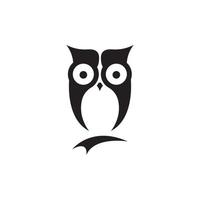 uil logo icoon ontwerp dier en gemakkelijk bedrijf vector