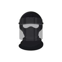 Russisch spetsnaz staal helm voor tactisch leger. vector