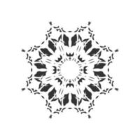 mandala. etnische decoratieve elementen. hand getekende achtergrond. islam, arabisch, indisch, ottomaanse motieven. vector