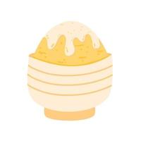 bingsu ijs. Koreaans stijl vector