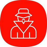 detective vector icoon ontwerp