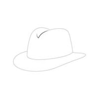 hoed icoon illustratie vector