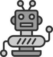 robot vector icoon ontwerp