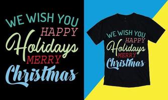 Kerstmis t-shirt ontwerp. vrolijk Kerstmis vector tekst. creatief Kerstmis t-shirt ontwerp. kerstmis.