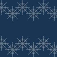 abstract sneeuwvlok decoratie voor banier ontwerp. de concept van een banier voor winter vakantie. nieuw jaar groet kaart. blauw achtergrond. feestelijk Kerstmis achtergrond. vector
