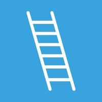 ladder lijn kleur achtergrond icoon vector