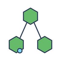 chemisch structuur vector icoon