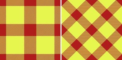 achtergrond kleding stof plaid. Schotse ruit textiel controleren. structuur patroon naadloos vector. vector