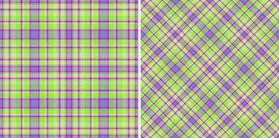 plaid achtergrond kleding stof. textiel patroon tartan. controleren structuur vector naadloos.