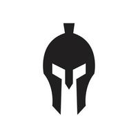 spartaans gladiator logo sjabloon vector