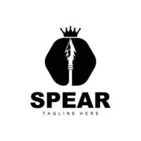 speer logo, lang reeks het werpen wapen doelwit icoon ontwerp, Product en bedrijf merk icoon illustratie vector