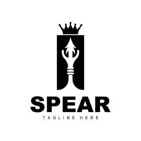 speer logo, lang reeks het werpen wapen doelwit icoon ontwerp, Product en bedrijf merk icoon illustratie vector