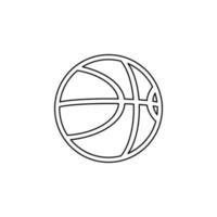 basketbal pictogram vector