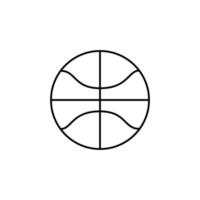 basketbal pictogram vector