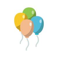 ballon icoon ontwerp vector sjabloon