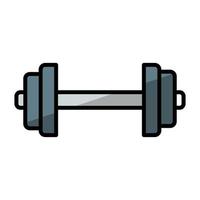 barbell icoon ontwerp vector sjabloon