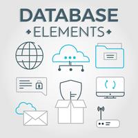 Gratis Database Elements Vector