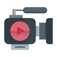 video afzet icoon, geschikt voor een breed reeks van digitaal creatief projecten. gelukkig creëren. vector