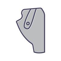 pistool holster vector icoon