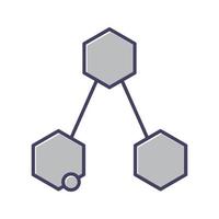 chemisch structuur vector icoon