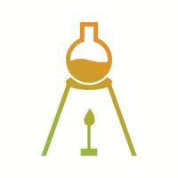 uniek experiment Aan warmte ii vector glyph icoon