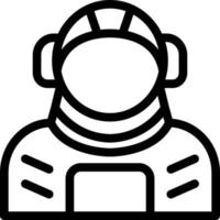 kosmonaut icoon ontwerp vector