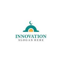 slamic logo moskee icoon ontwerp vector sjabloon
