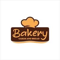 bakkerij belettering en schoonschrift logo ontwerp, cakes vector