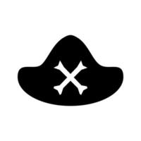 piraat hoed vector icoon