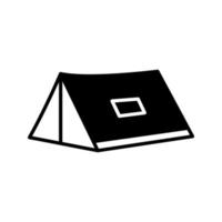 tent vector pictogram