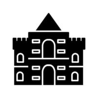 kasteel vector pictogram