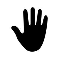 hand vector pictogram