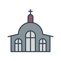 kerk vector pictogram