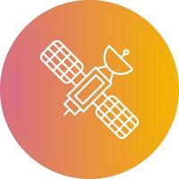 satelliet vector pictogram