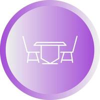 lunch tafel vector icoon