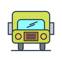 bus vector pictogram