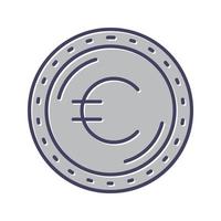 euro valuta vector icoon