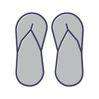 sandalen vector icoon