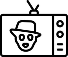 lijnpictogram voor cartoon vector