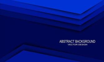 blauw abstract achtergrond met een schaduw effect dat vormen een papier besnoeiing uit vector