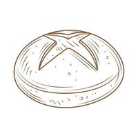 brood bakkerij eten vector