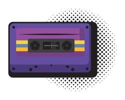 cassette knal kunst vector