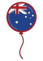 ballon Australië dag vector