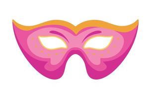 mardi gras masker geïsoleerd vector