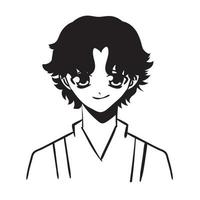 anime Mens avatar vector